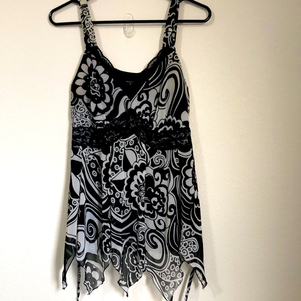 Fun and Flowy Boho Tank